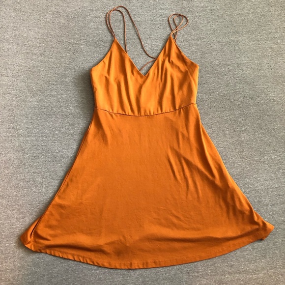 Forever 21 Dresses & Skirts - Forever 21 Burnt Orange Dress Sz Small
